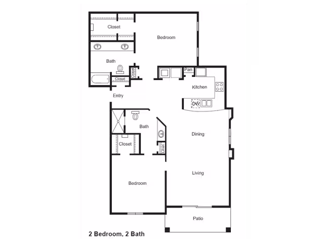 Unit 2-0211 floor plan